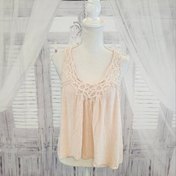 Meadow Rue Lace Tank Top - Picture 1 of 5